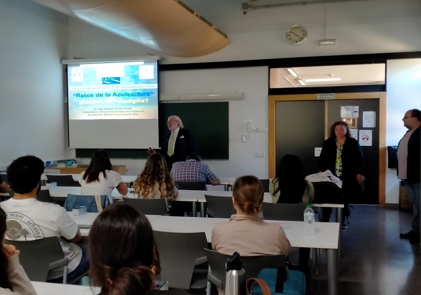 Inauguració màster en Aqüicultura